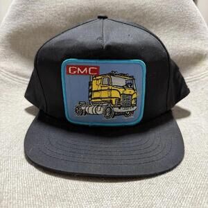 Vintage GMC Truck Big Patch Snapback Hat AJM OSFA Men’s